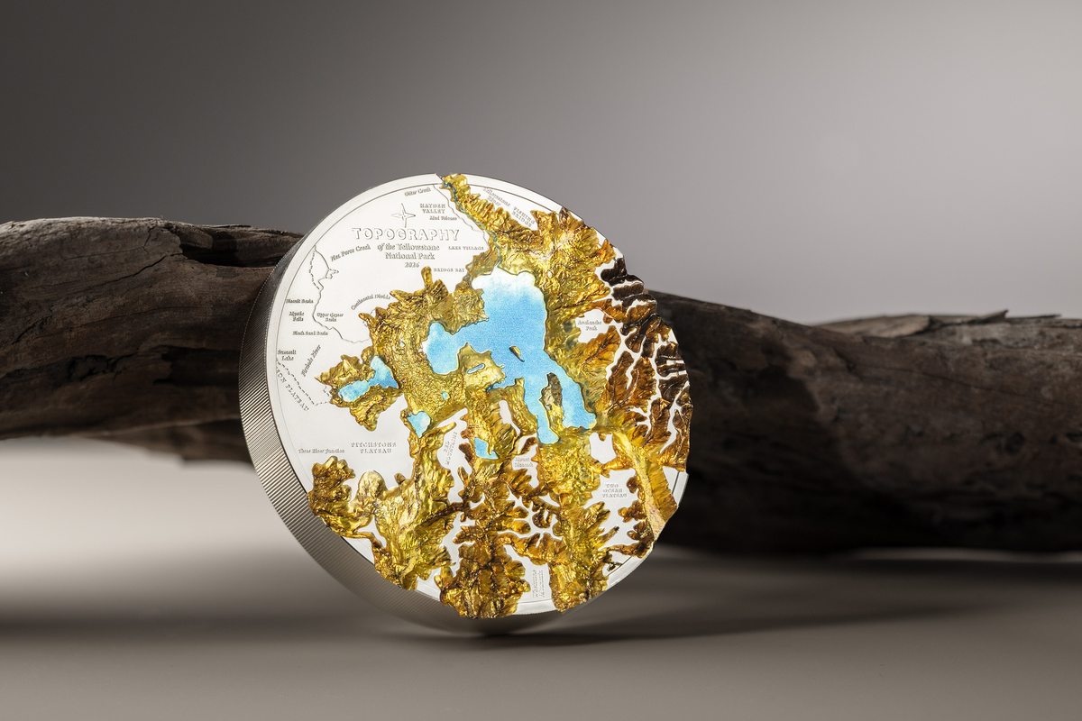 Topography Yellowstone 1kg — A79 METALS